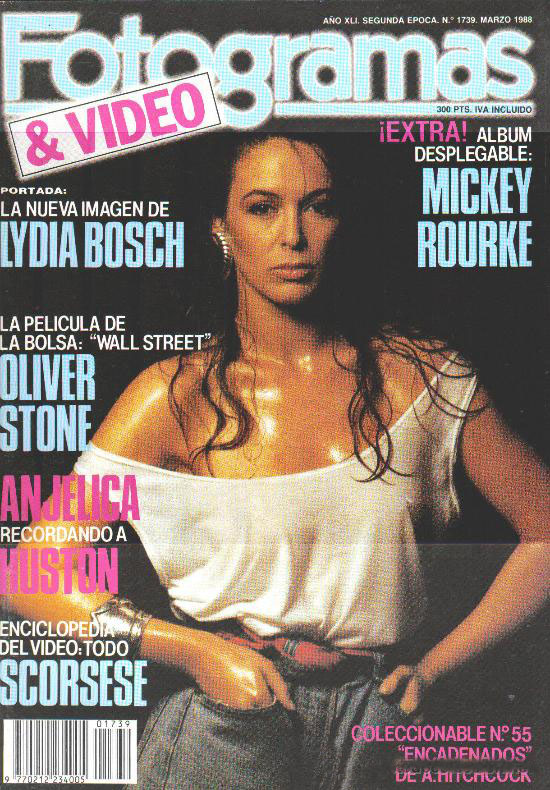 FOTOGRAMAS magazine cover Issue 1739 March 1988