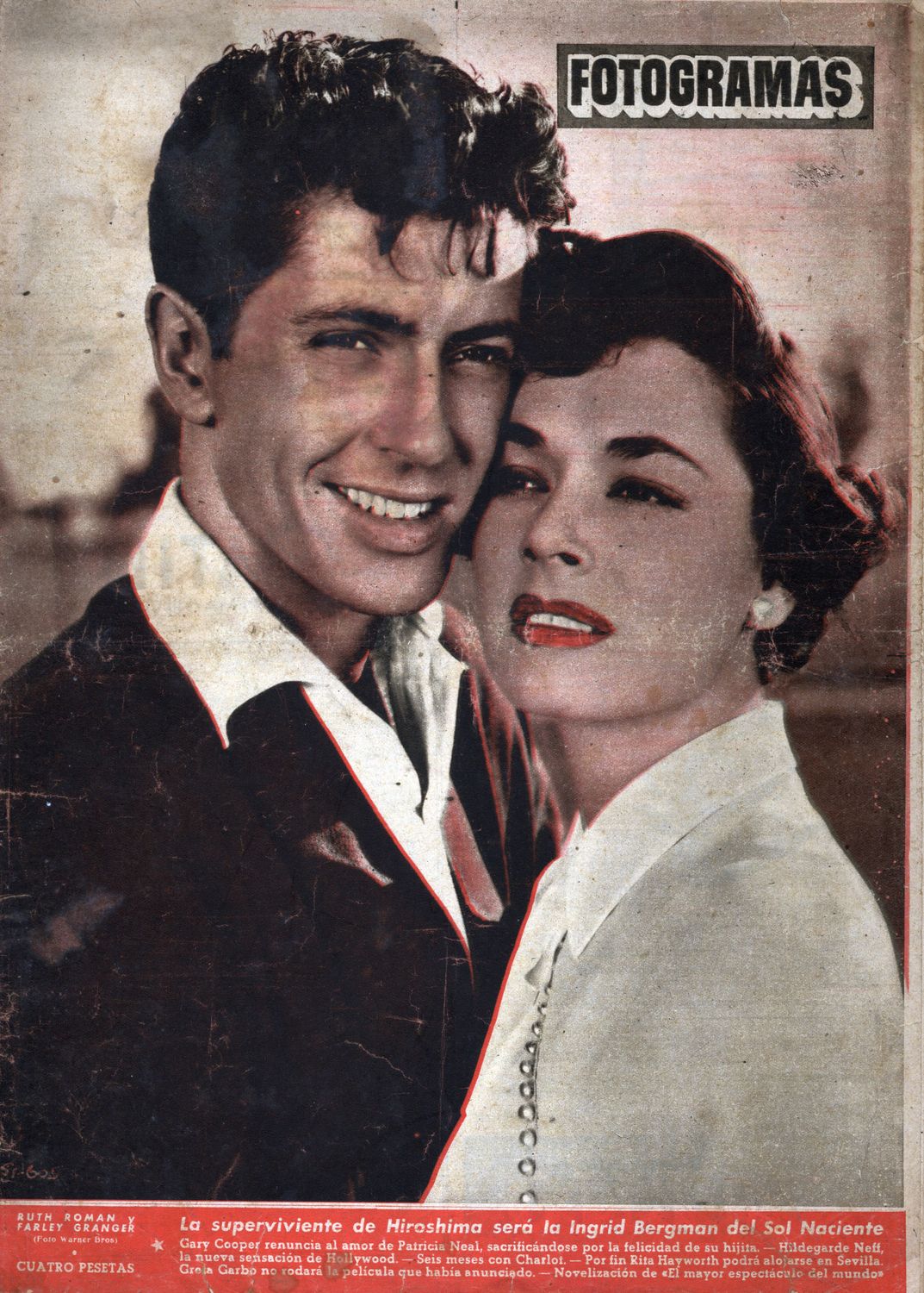 FOTOGRAMAS magazine cover Issue 175 21 March 1952