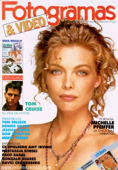 FOTOGRAMAS magazine cover Issue 1752 May 1989