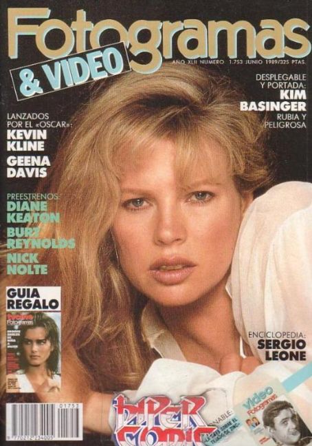 FOTOGRAMAS magazine cover Issue 1753 June 1989