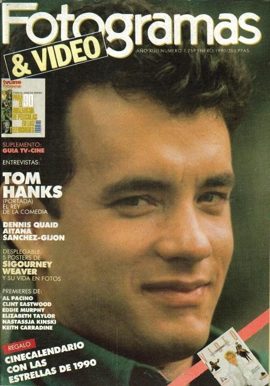 FOTOGRAMAS magazine cover Issue 1759 January 1990