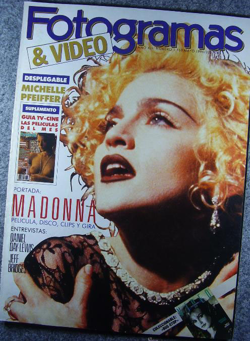 FOTOGRAMAS magazine cover Issue 1763 May 1990