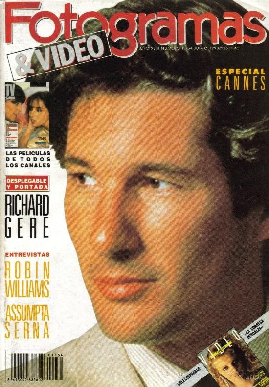 FOTOGRAMAS magazine cover Issue 1764 June 1990