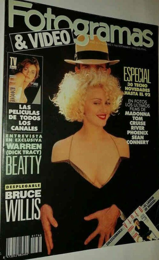 FOTOGRAMAS magazine cover Issue 1766 September 1990