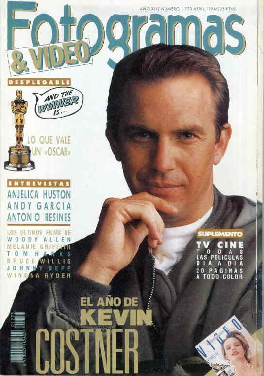 FOTOGRAMAS magazine cover Issue 1773 April 1991
