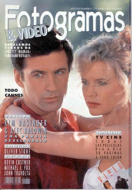 FOTOGRAMAS magazine cover Issue 1775 June 1991