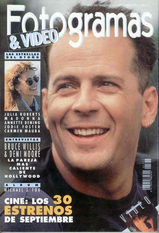 FOTOGRAMAS magazine cover Issue 1777 September 1991