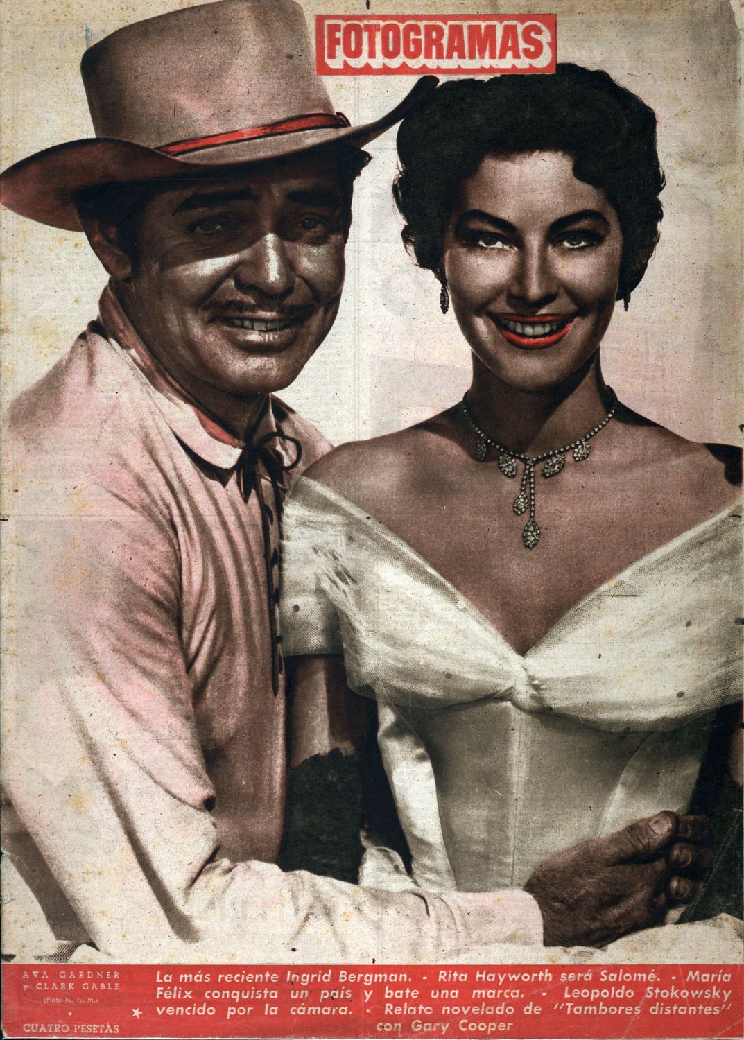 FOTOGRAMAS magazine cover Issue 178 11 April 1952