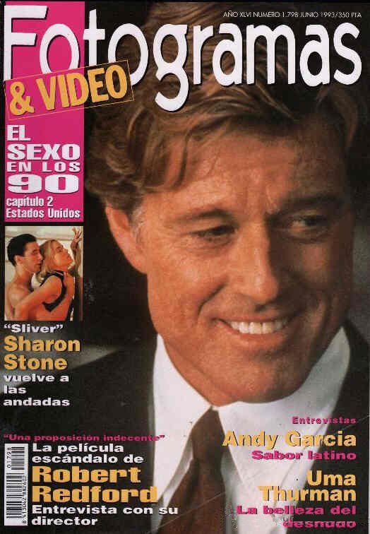 FOTOGRAMAS magazine cover Issue 1798 June 1993