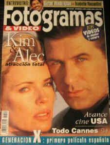 FOTOGRAMAS magazine cover Issue 1809 June 1994