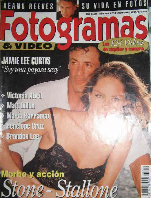 FOTOGRAMAS magazine cover Issue 1813 November 1994