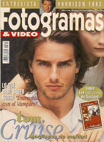 FOTOGRAMAS magazine cover Issue 1814 December 1994