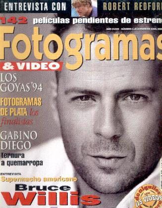 FOTOGRAMAS magazine cover Issue 1816 February 1995