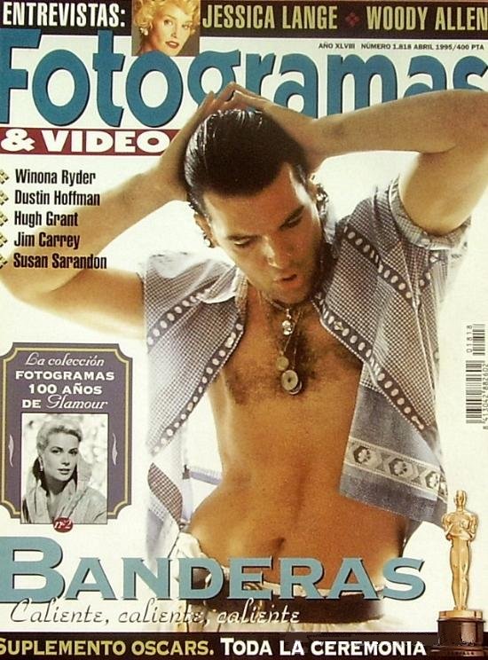 FOTOGRAMAS magazine cover Issue 1818 April 1995