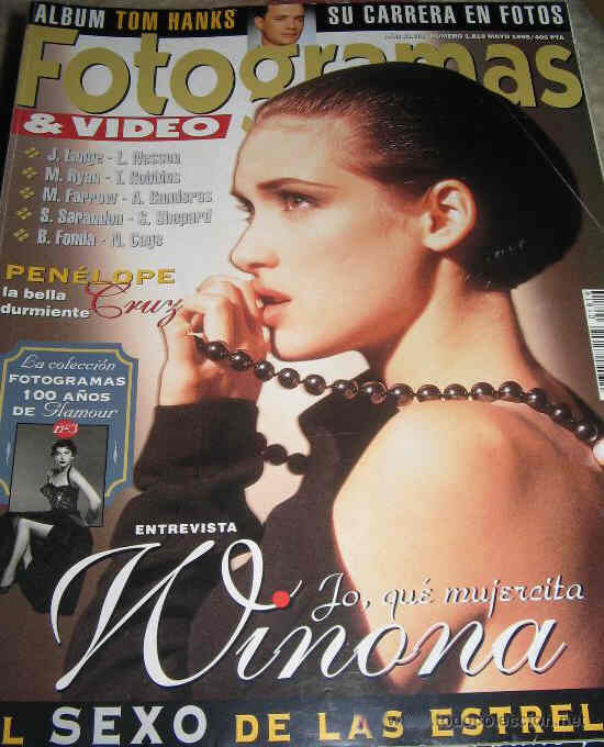 FOTOGRAMAS magazine cover Issue 1819 May 1995