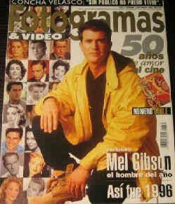 FOTOGRAMAS magazine cover Issue 1839 January 1997