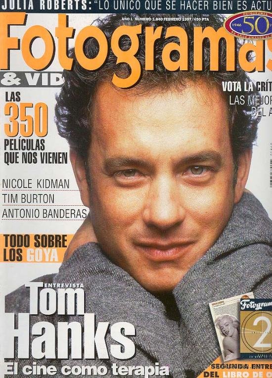 FOTOGRAMAS magazine cover Issue 1840 February 1997