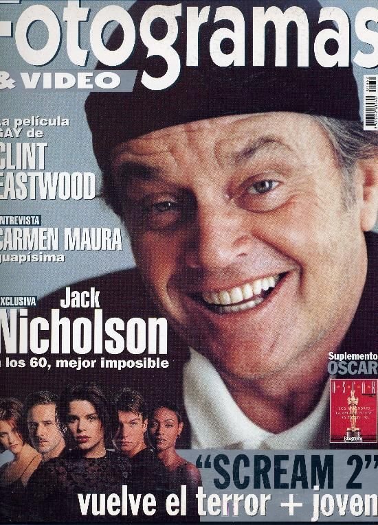 FOTOGRAMAS magazine cover Issue 1854 April 1998