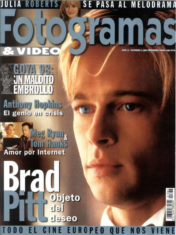 FOTOGRAMAS magazine cover Issue 1864 February 1999