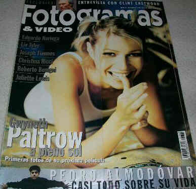 FOTOGRAMAS magazine cover Issue 1867 May 1999