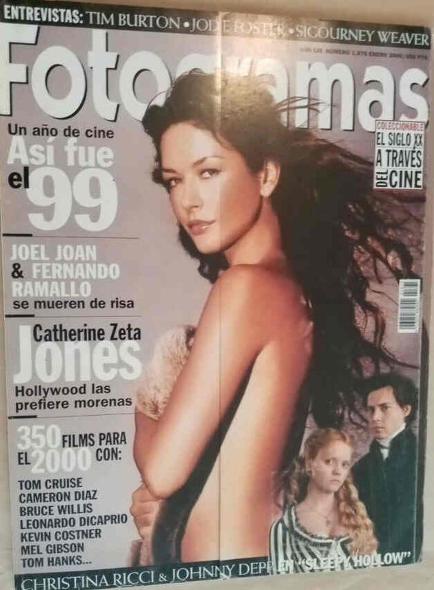 FOTOGRAMAS magazine cover Issue 1875 January 2000