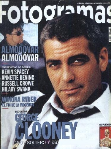 FOTOGRAMAS magazine cover Issue 1878 April 2000