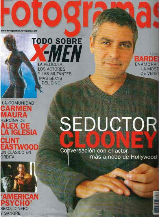 FOTOGRAMAS magazine cover Issue 1884 October 2000