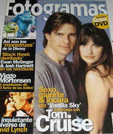 FOTOGRAMAS magazine cover Issue 1900 February 2002