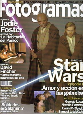 FOTOGRAMAS magazine cover Issue 1903 May 2002