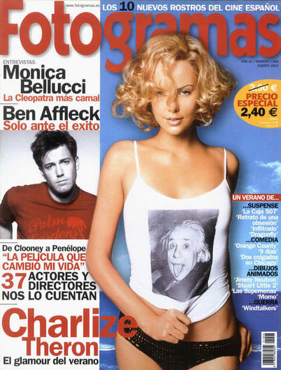 FOTOGRAMAS magazine cover Issue 1906 August 2002