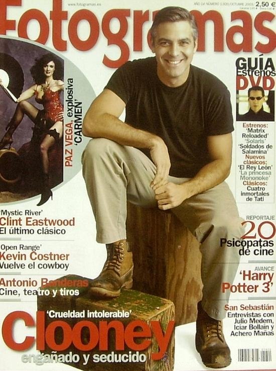 FOTOGRAMAS magazine cover Issue 1920  2003