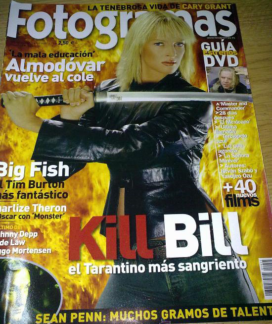 FOTOGRAMAS magazine cover Issue 1925 March 2004