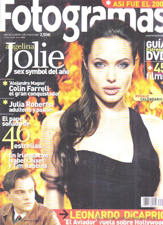 FOTOGRAMAS magazine cover Issue 1935 January 2005
