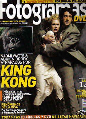 FOTOGRAMAS magazine cover Issue 1946 December 2005
