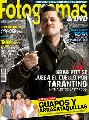 FOTOGRAMAS magazine cover Issue 1991 September 2009