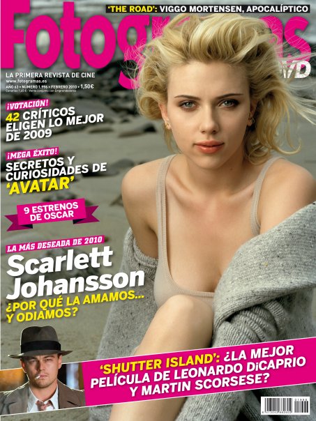 FOTOGRAMAS magazine cover Issue 1996 February 2010