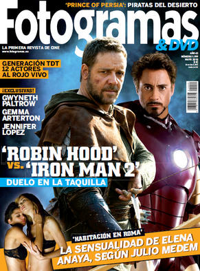 FOTOGRAMAS magazine cover Issue 1999 May 2010