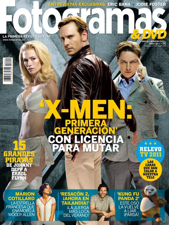 FOTOGRAMAS magazine cover Issue 2012 June 2011