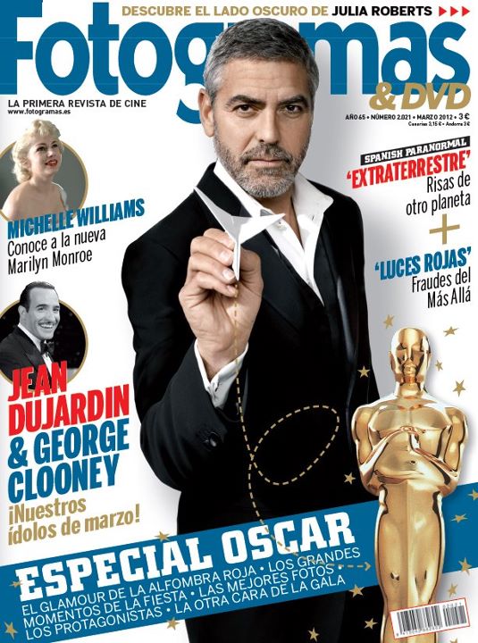 FOTOGRAMAS magazine cover Issue 2021 March 2012