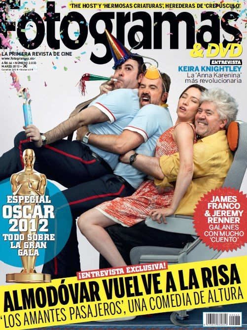 FOTOGRAMAS magazine cover Issue 2033 March 2013