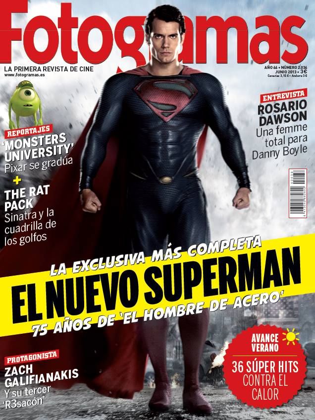 FOTOGRAMAS magazine cover Issue 2036 June 2013