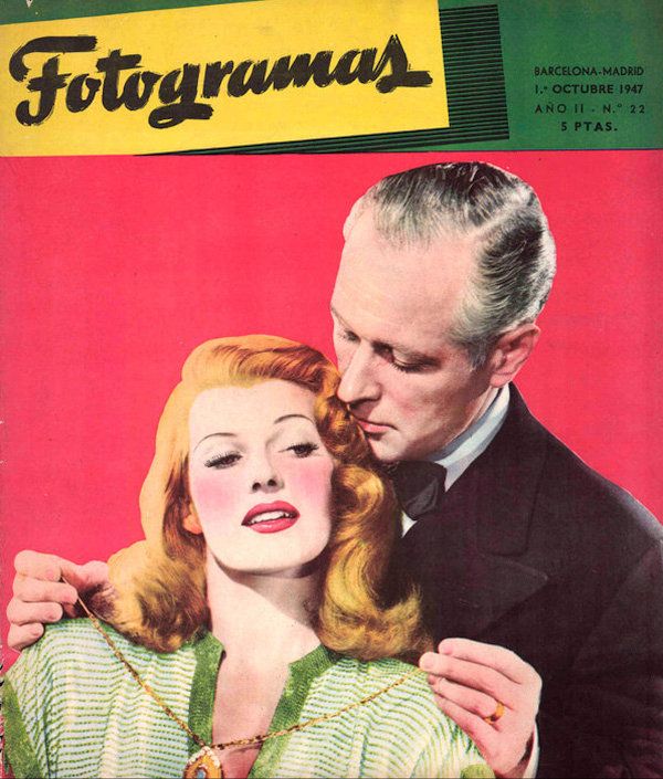 FOTOGRAMAS magazine cover Issue 22 1 October 1947