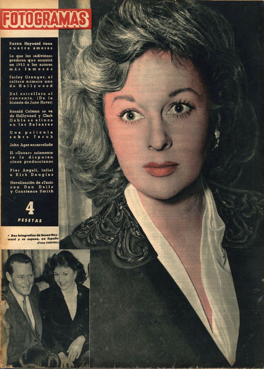 FOTOGRAMAS magazine cover Issue 226 20 March 1953