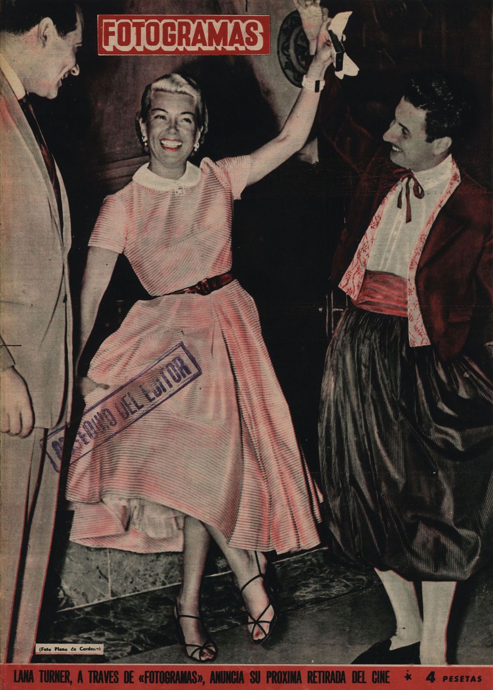 FOTOGRAMAS magazine cover Issue 231 24 April 1953