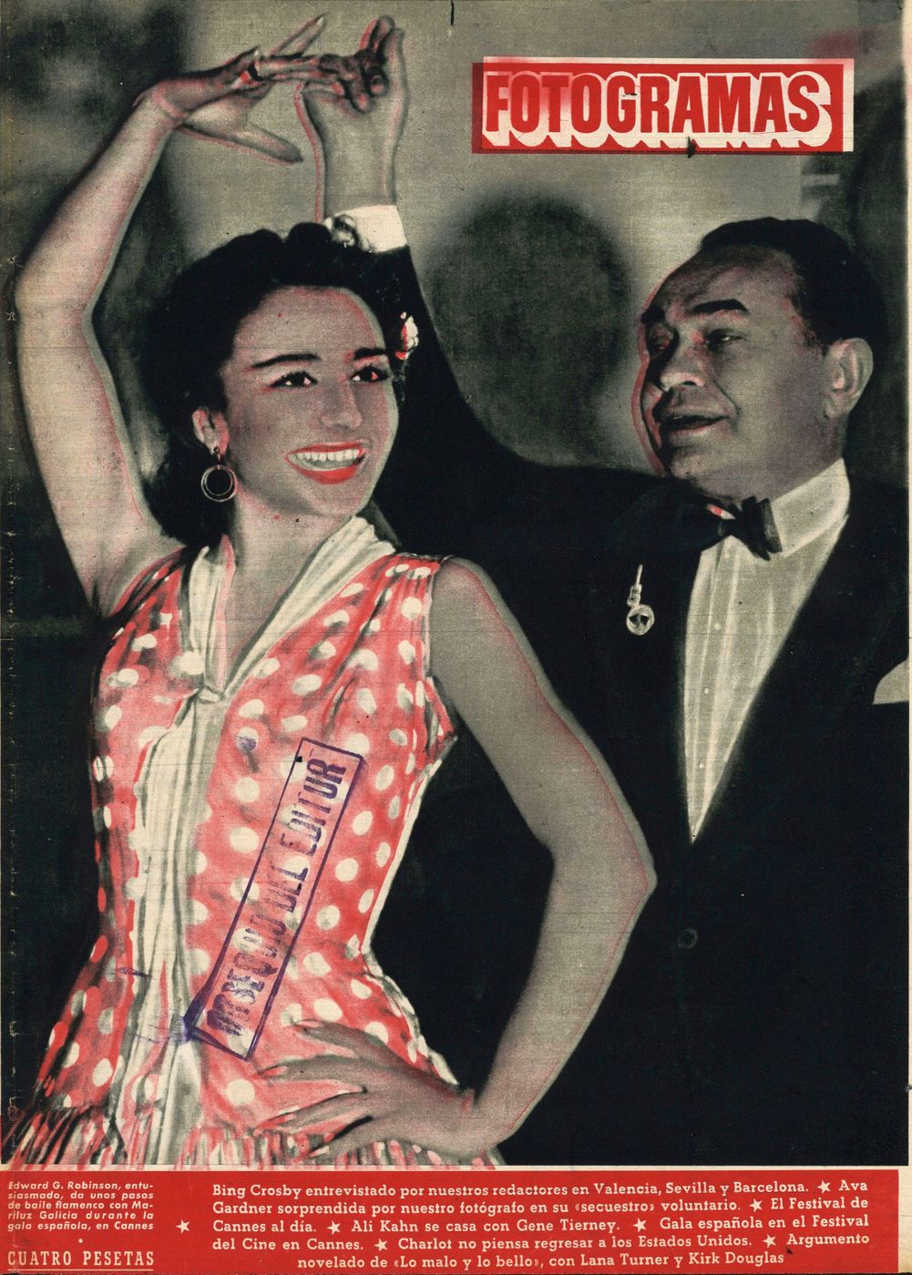 FOTOGRAMAS magazine cover Issue 232 1 May 1953