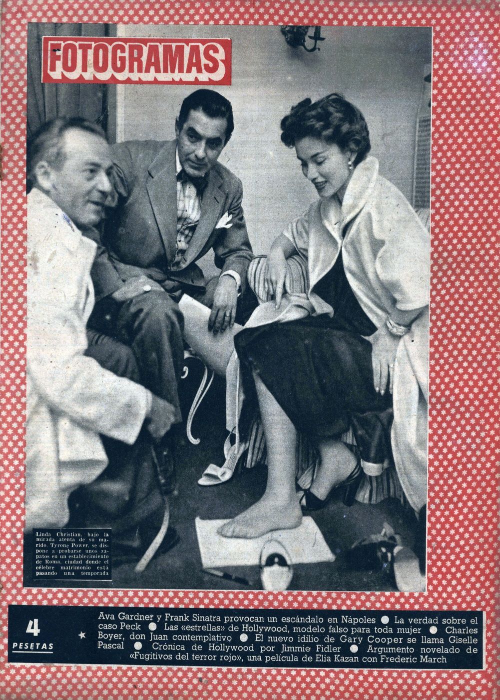 FOTOGRAMAS magazine cover Issue 235 22 May 1953