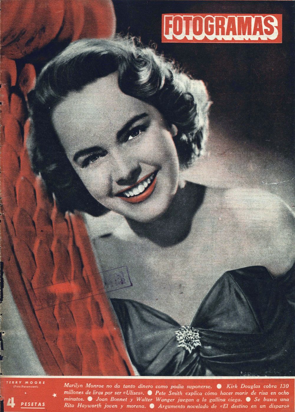 FOTOGRAMAS magazine cover Issue 239 19 June 1953