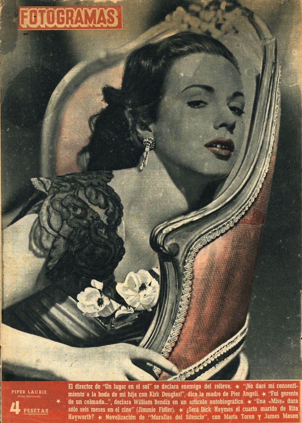 FOTOGRAMAS magazine cover Issue 247 14 August 1953