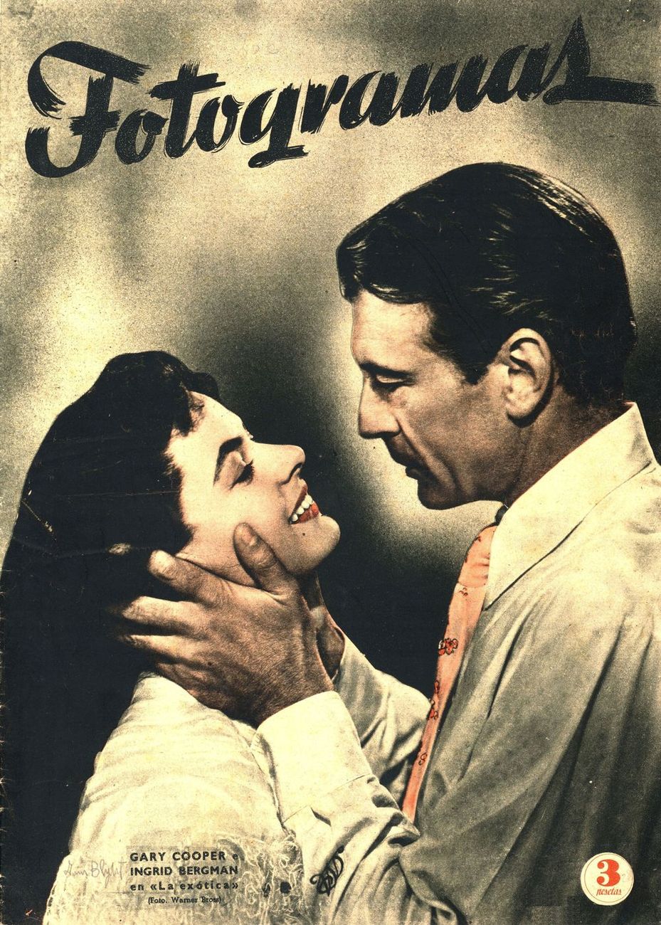 FOTOGRAMAS magazine cover Issue 28  1948