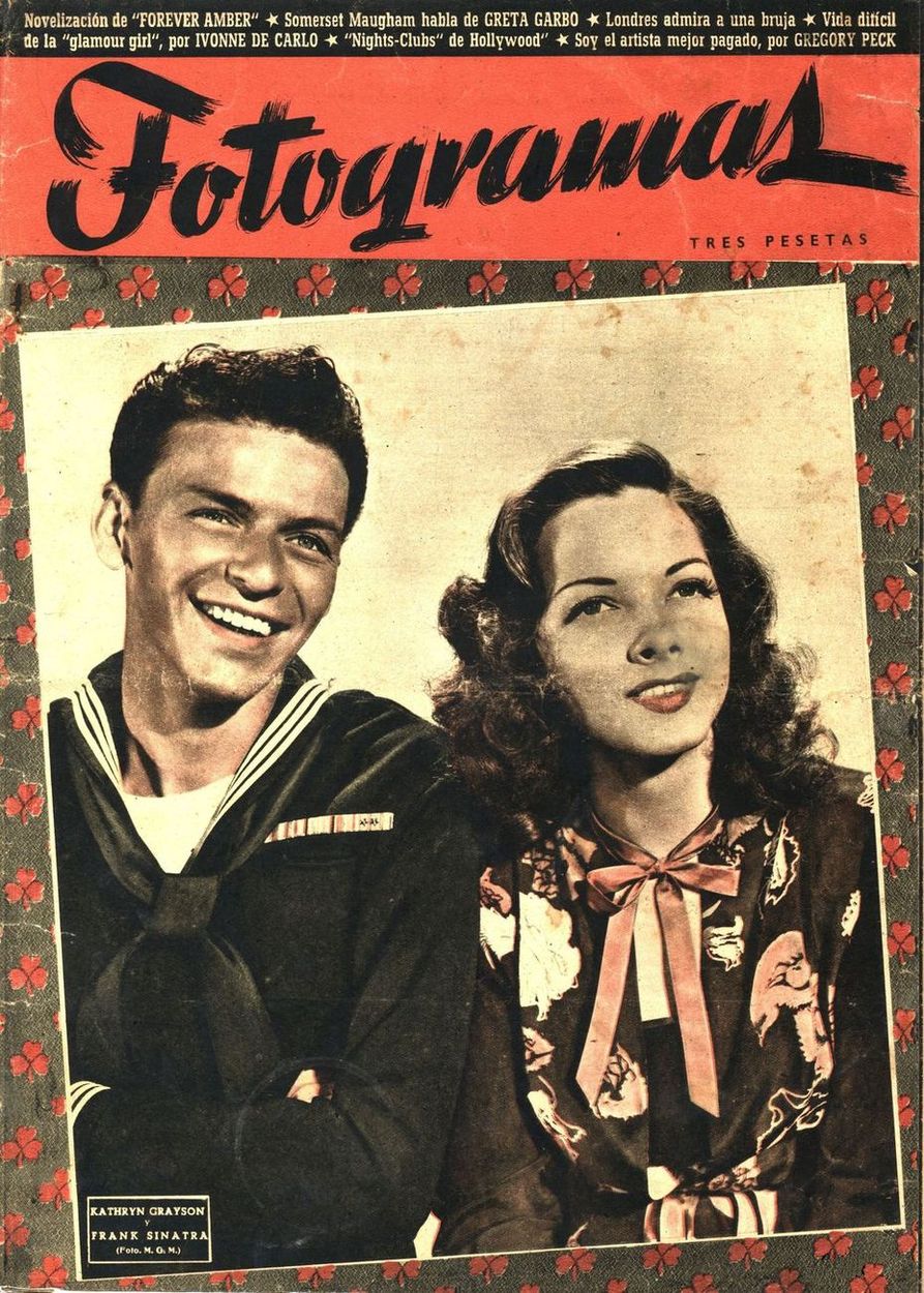 FOTOGRAMAS magazine cover Issue 36  1948